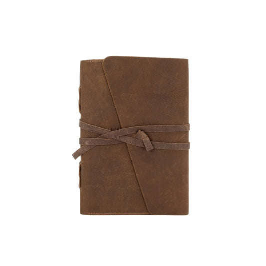 Vintage Genuine Leather Journal Notebook