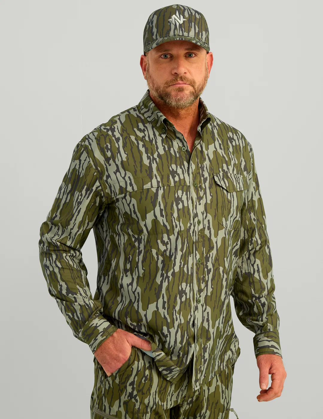 NOMAD Outddor Ambush Camo Button-Down