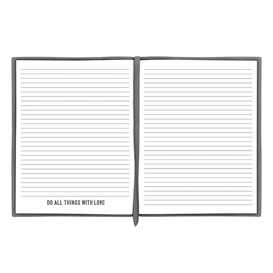 Suede Journal - It is Well