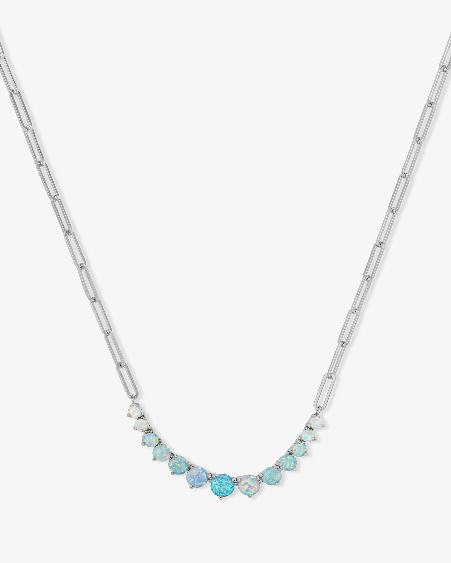 Melinda Maria Not Your Basic Graduated Ombré Samantha Tennis Necklace