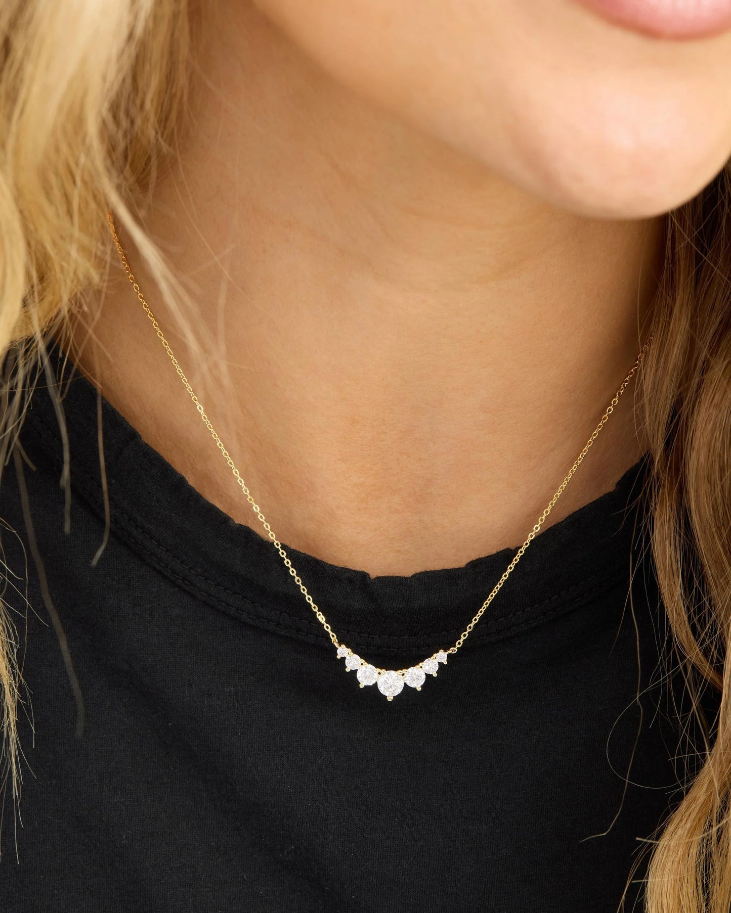 Melinda Maria Not Your Basic Multi Stone Pendant Necklace