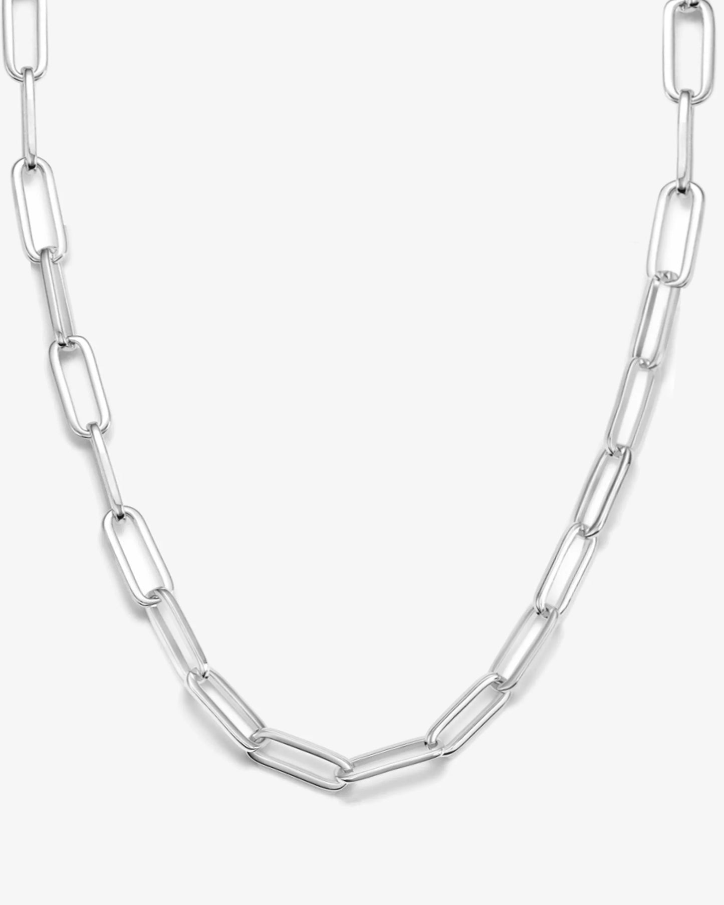 Melinda Maria Carrie Gold Paperclip Chain Necklace