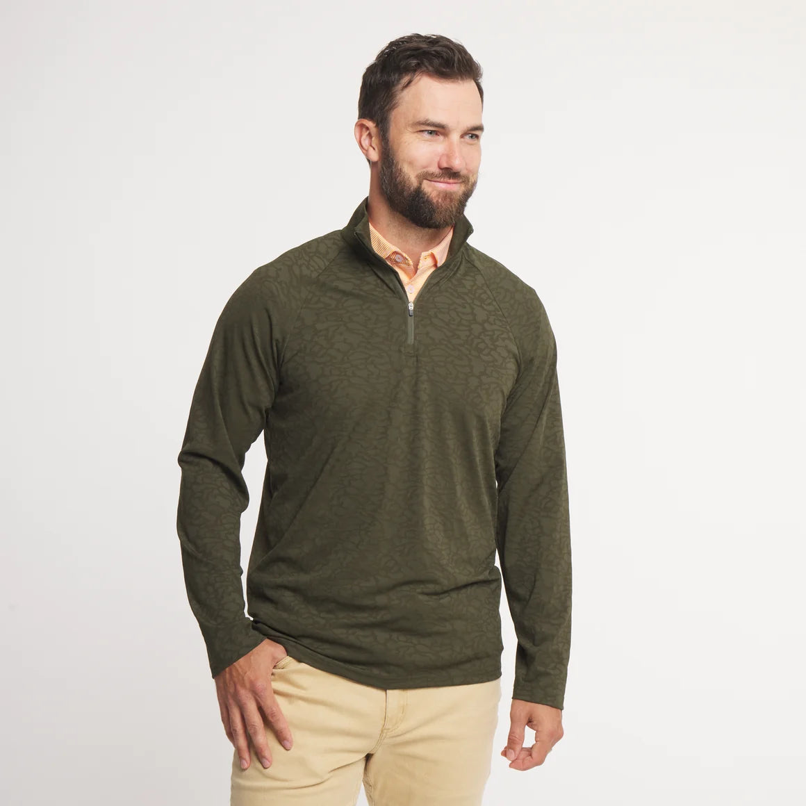 Southern Marsh Sagaponack Performance Quarterzip - Camo