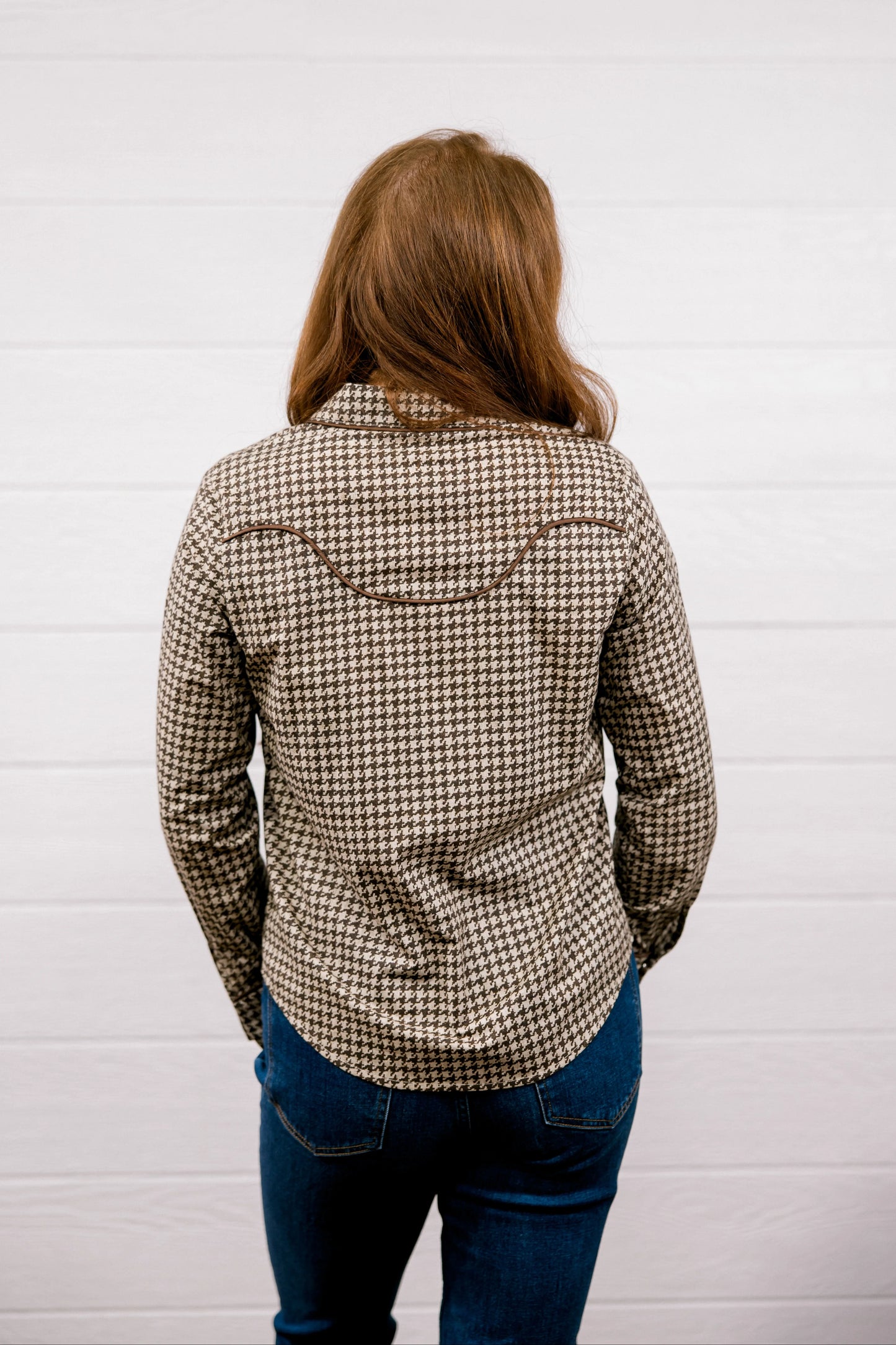 Birdie Top- Brown