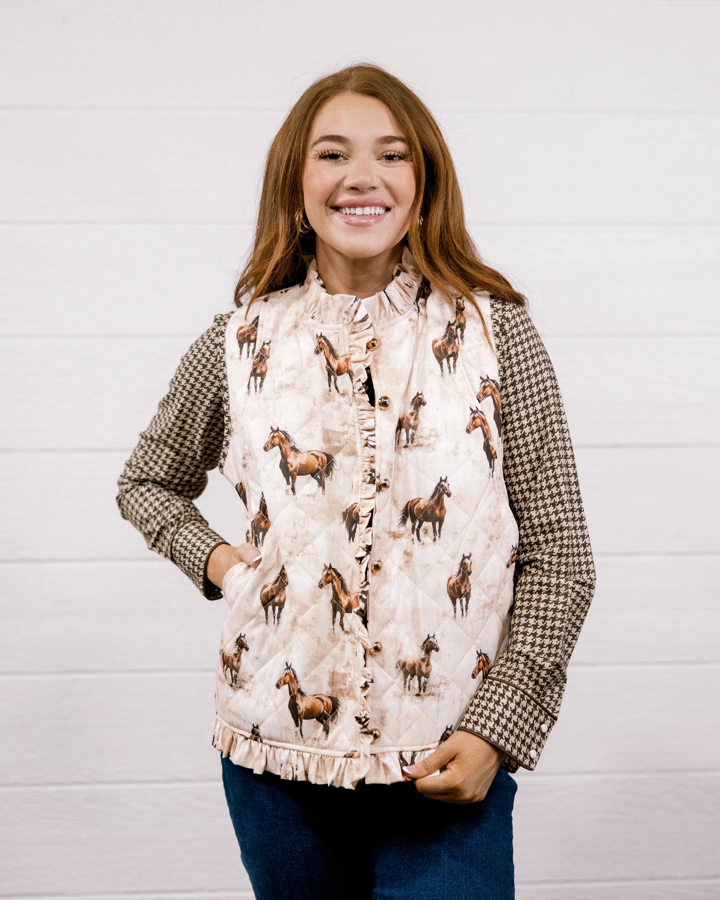 Straton Vest- Horse