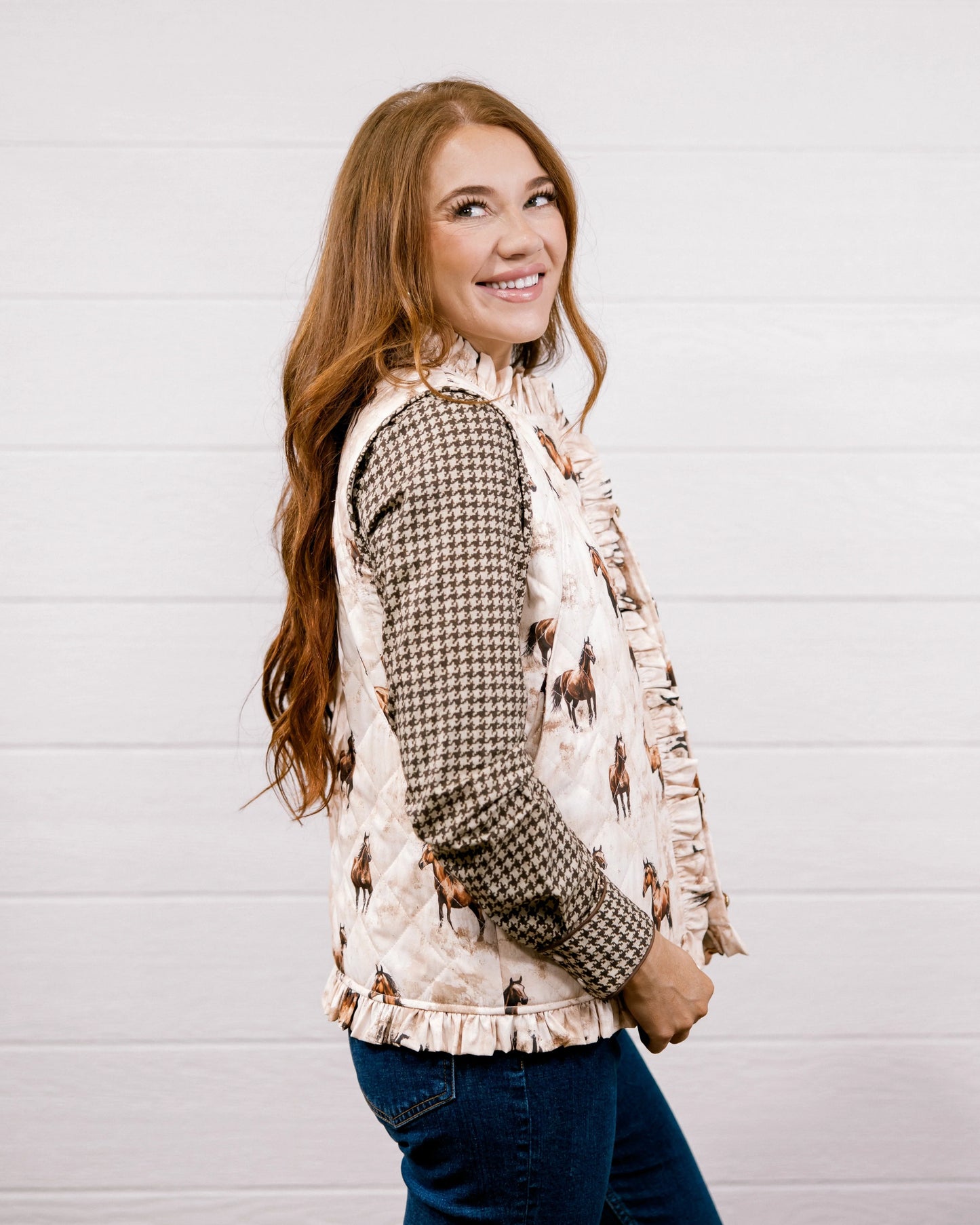 Straton Vest- Horse