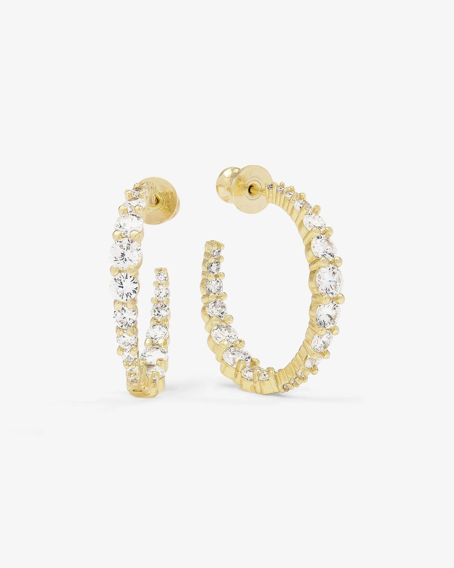 Melinda Maria "Oh She Fancy" Graduated Hoops 1"