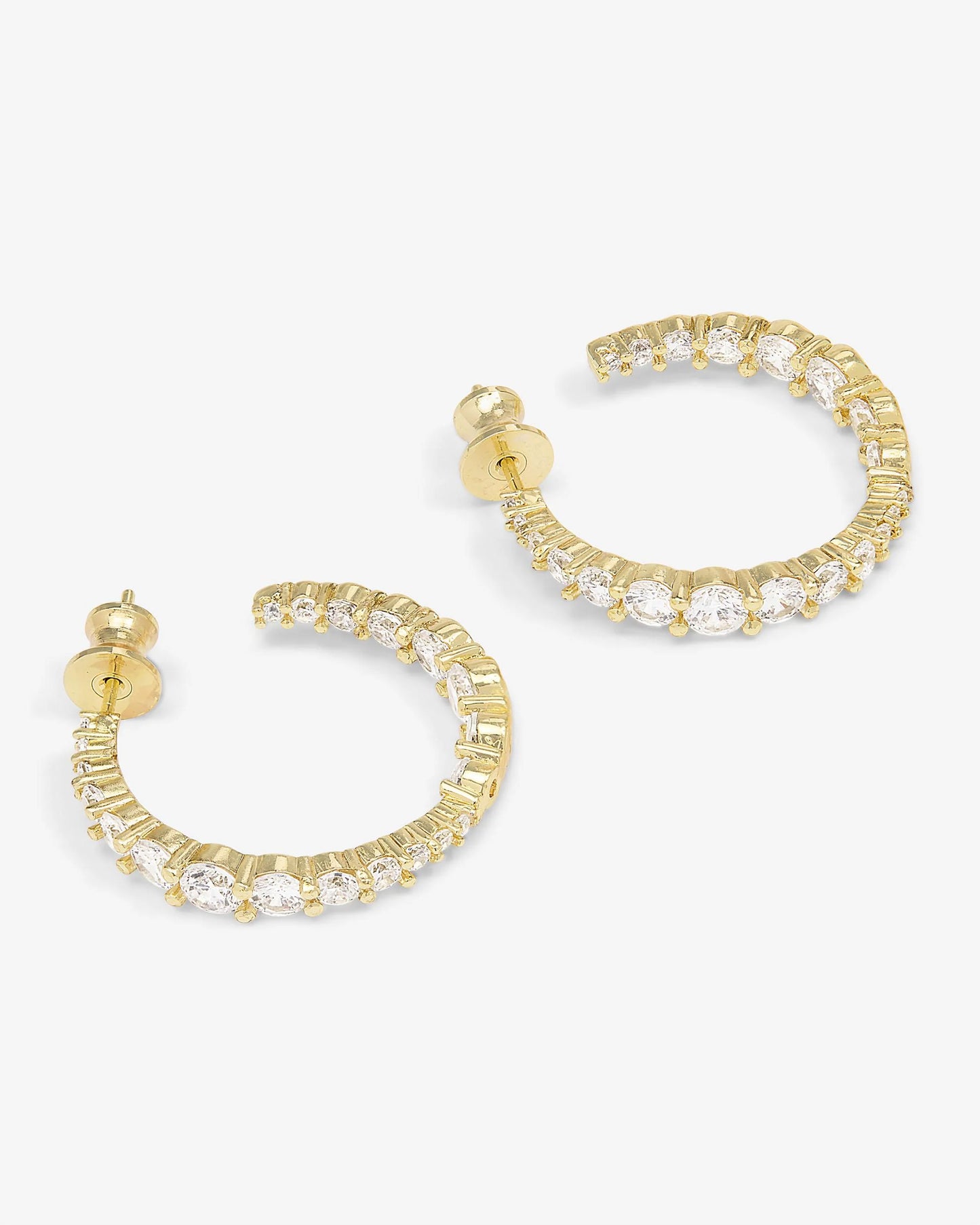 Melinda Maria "Oh She Fancy" Graduated Hoops 1"