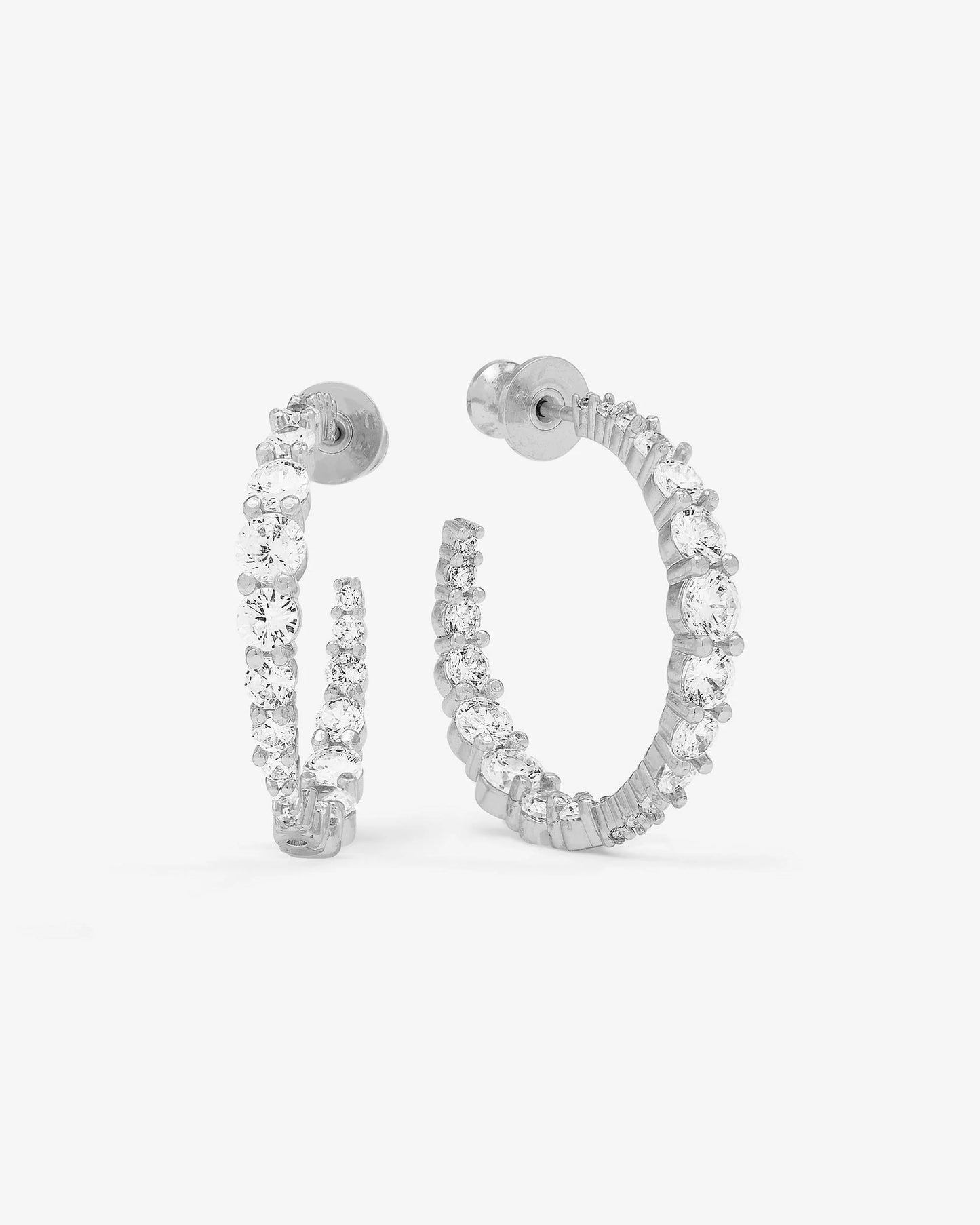 Melinda Maria "Oh She Fancy" Graduated Hoops 1"