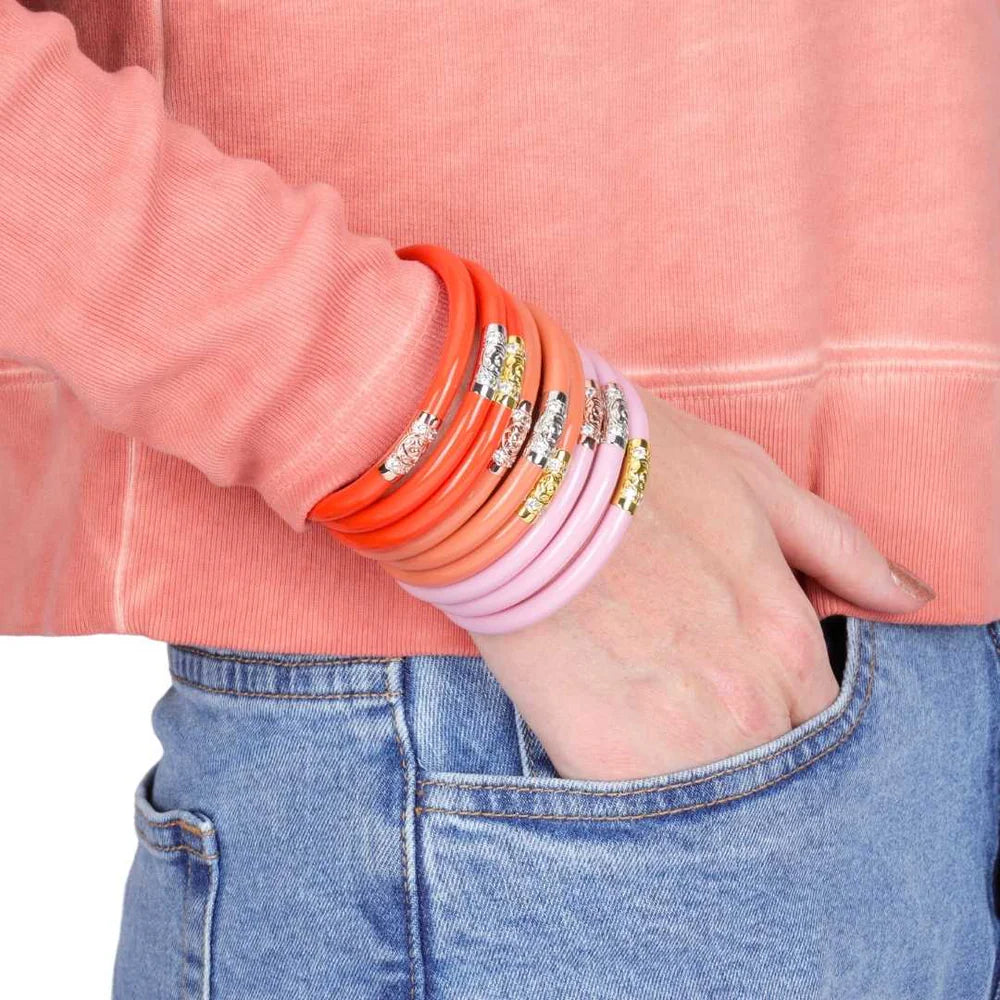BuDha Girl THREE KINGS ALL WEATHER BANGLES® (AWB®) - PINK