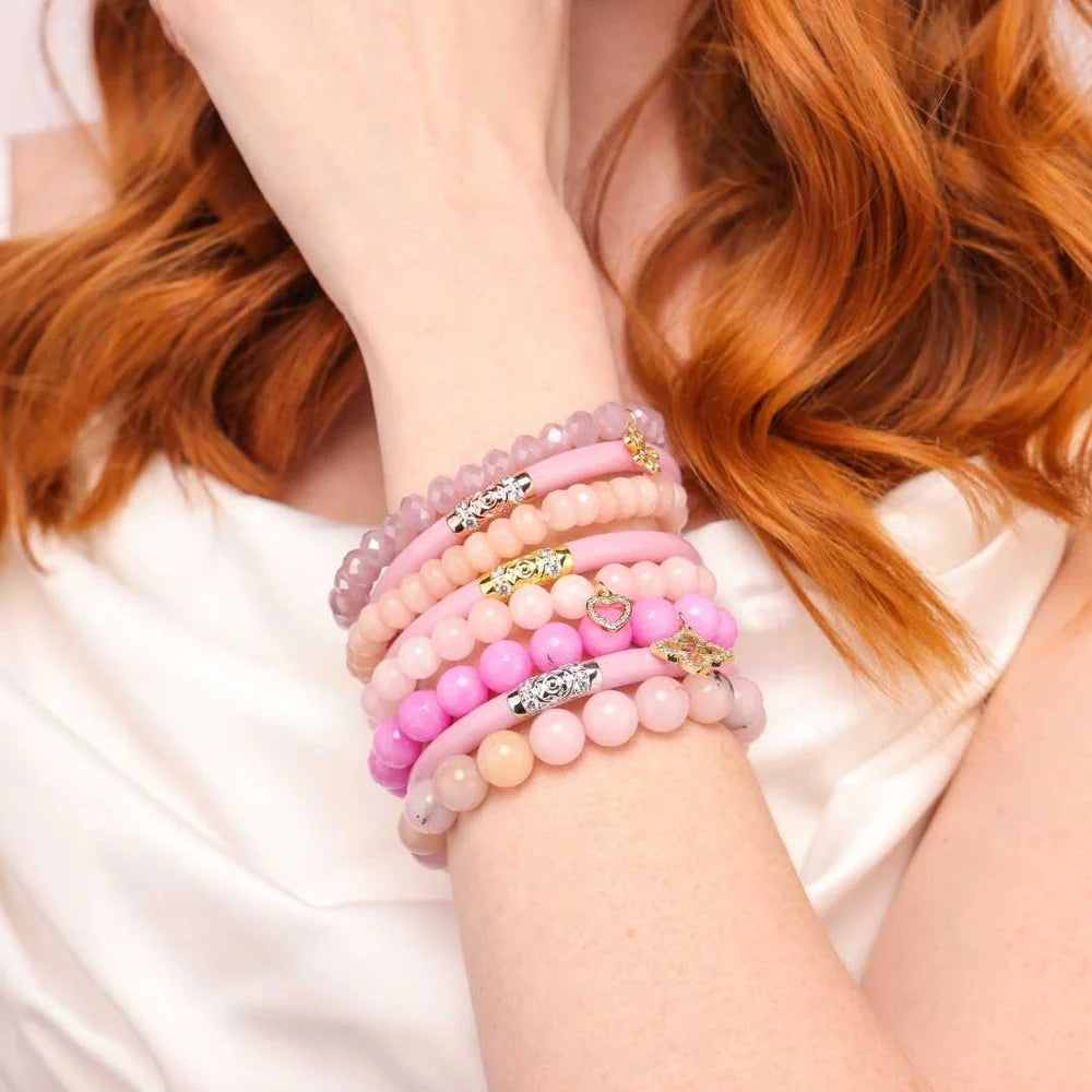 BuDha Girl THREE KINGS ALL WEATHER BANGLES® (AWB®) - PINK