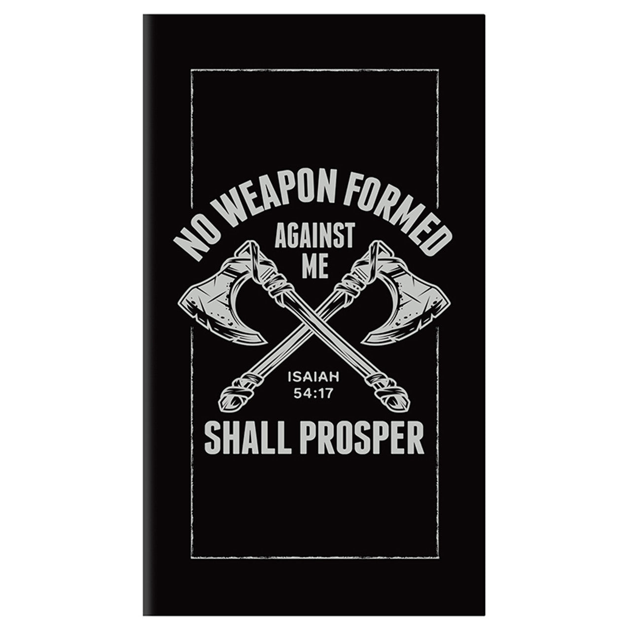 No Weapon Formed Travel Journal