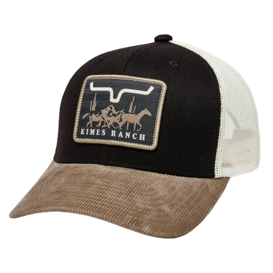 Kimes Ranch Roseben Black Trucker Cap