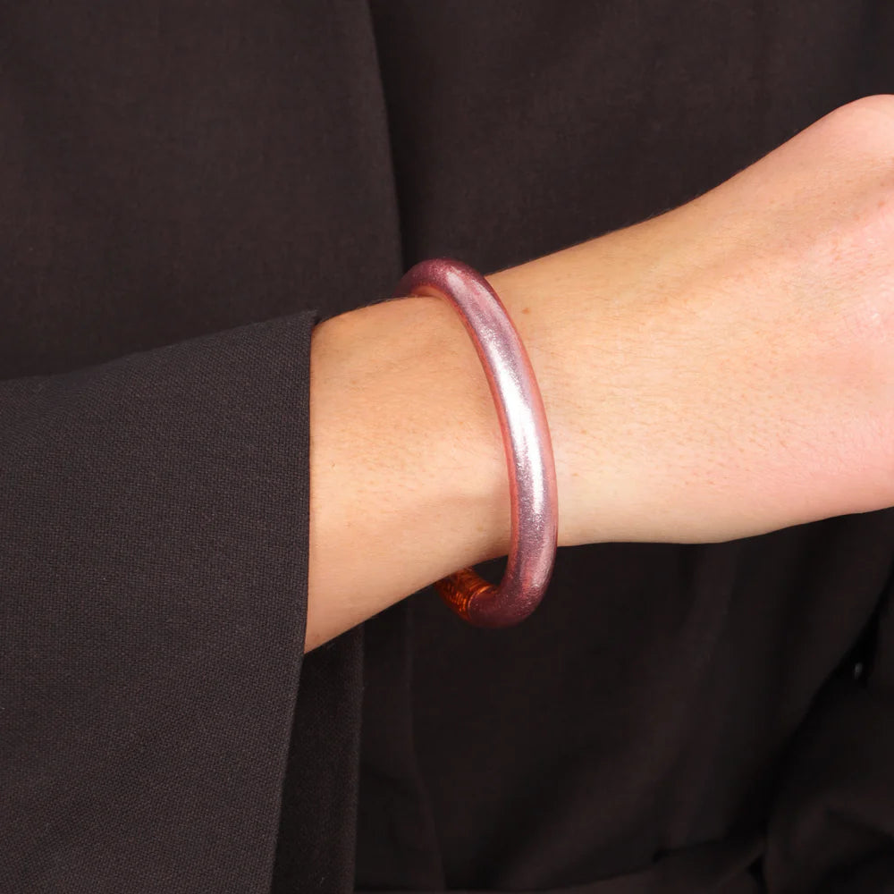 BuDha Girl Rose Gold TZUBBIE ALL WEATHER BANGLE® (AWB®) - SERENITY PRAYER