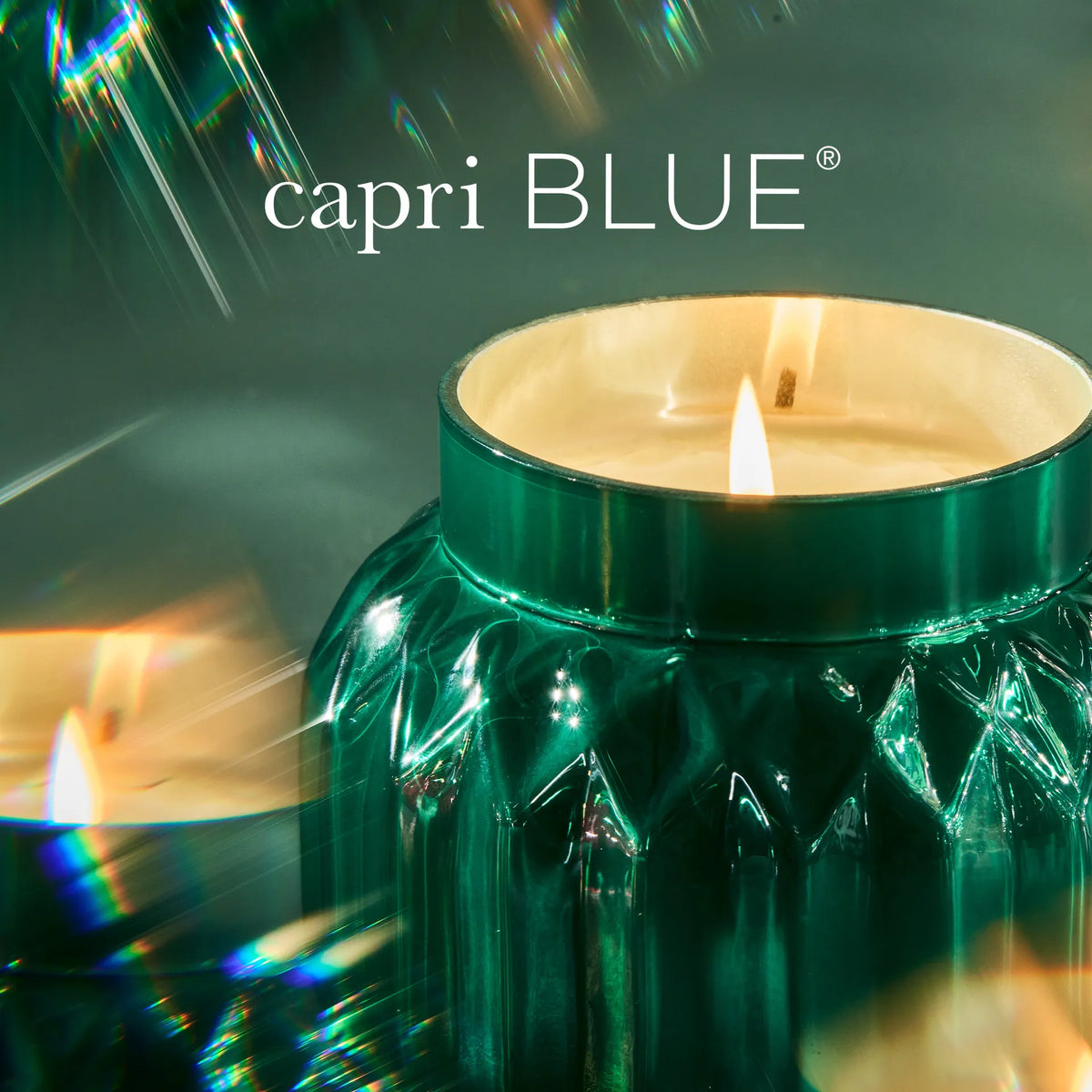 Capri-Blue Volcano Royal Gem Signature Candle