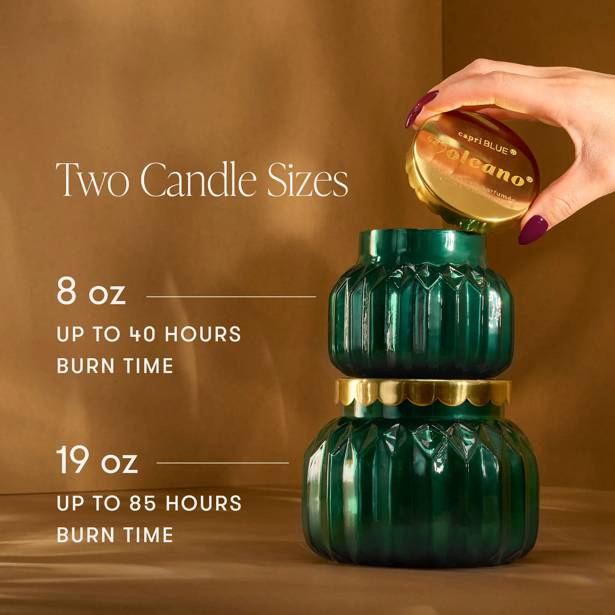 Capri-Blue Volcano Royal Gem Signature Candle