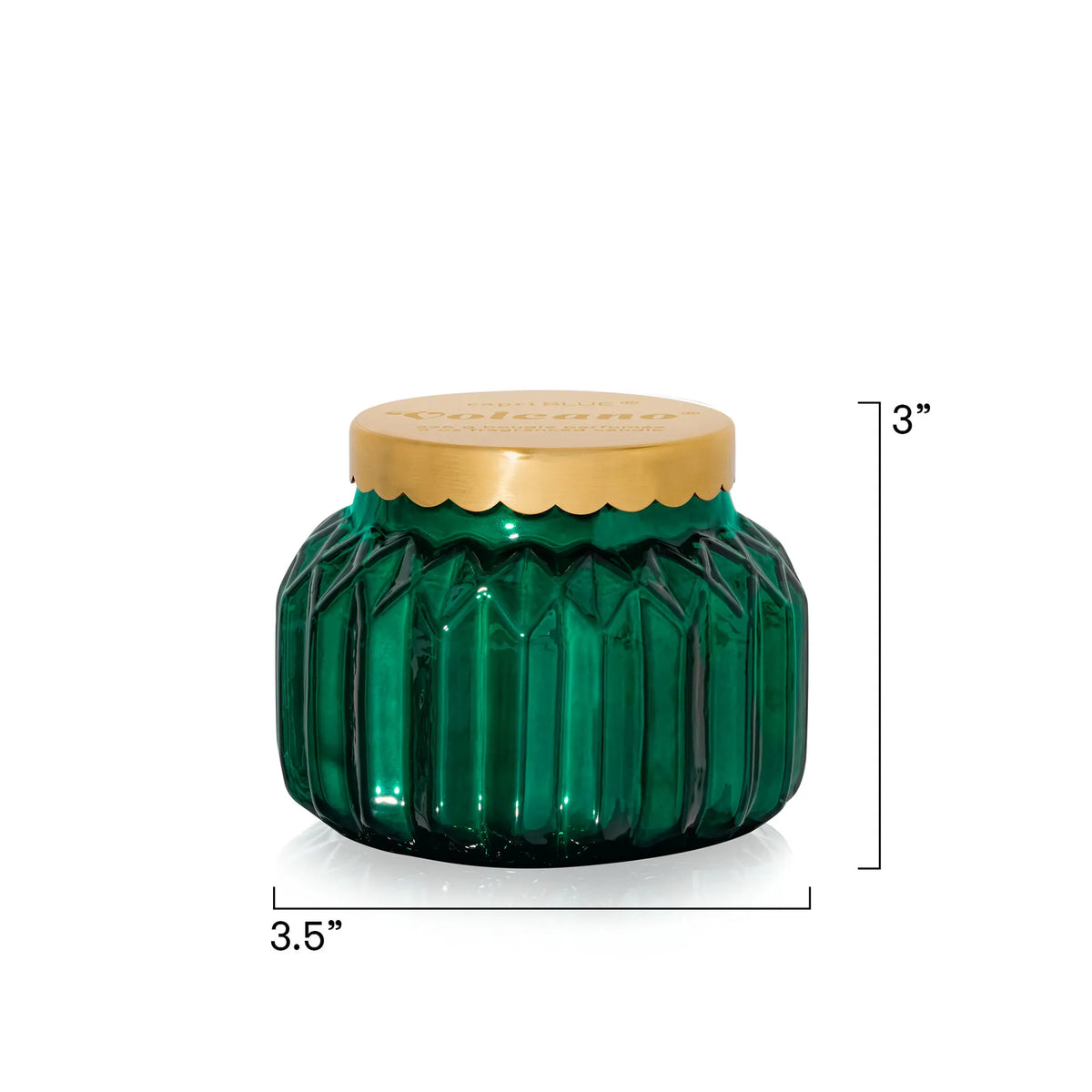 Capri-Blue Volcano Royal Gem Signature Petite Candle
