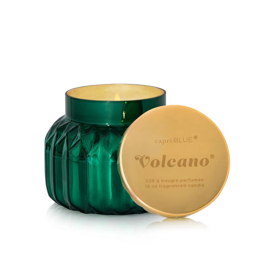 Capri-Blue Volcano Royal Gem Signature Petite Candle