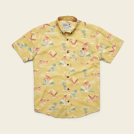 Howler Bros. Mansfield Shirt Flamingo Flamboyance