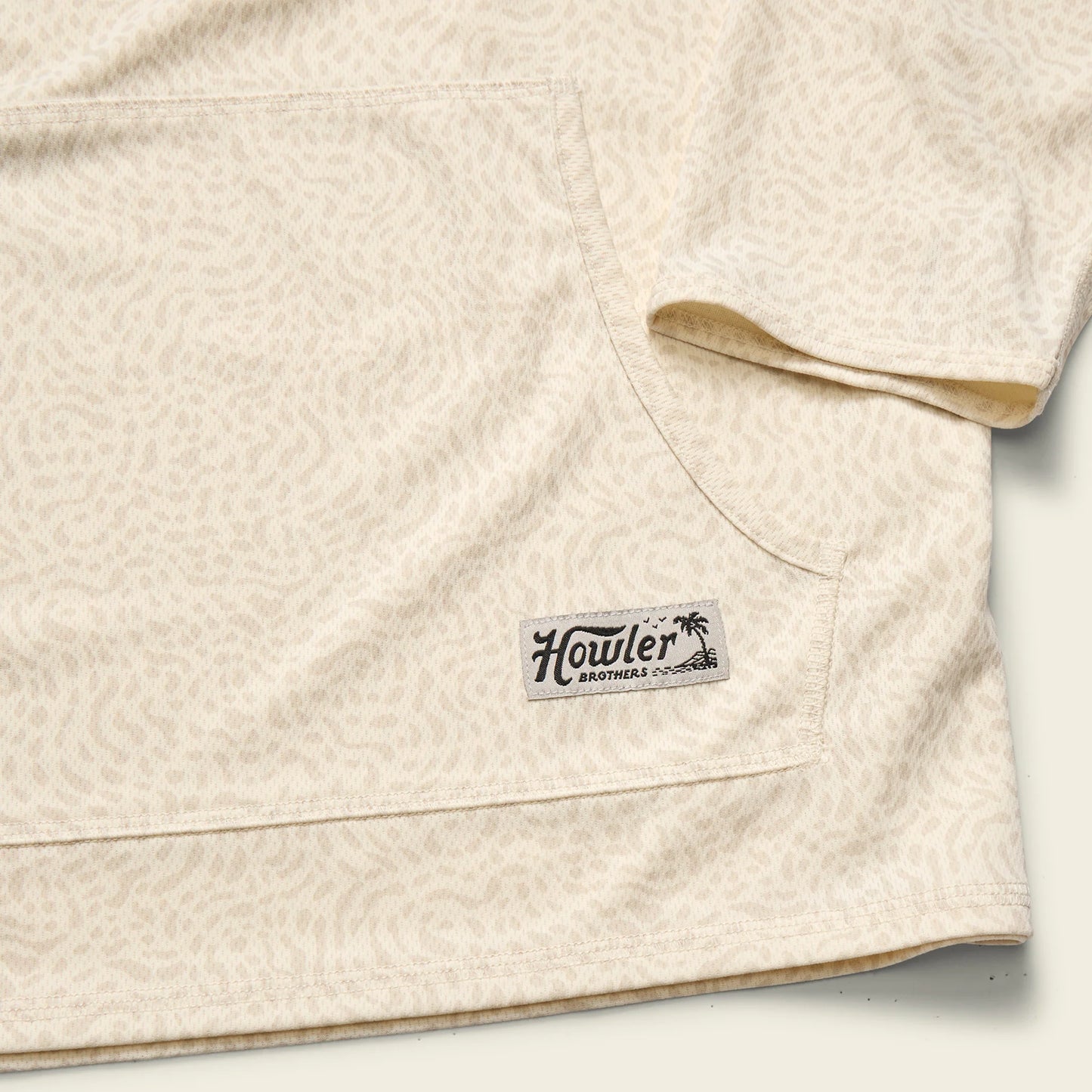 Howler Bros Loggerhead Hoodie - Pond Patterns : Bone