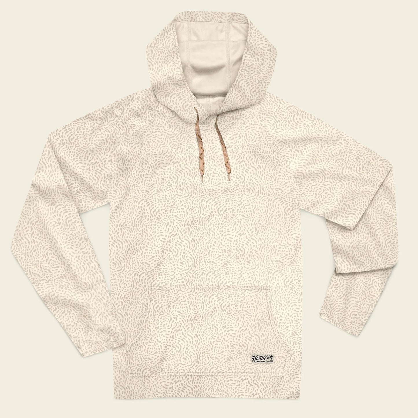 Howler Bros Loggerhead Hoodie - Pond Patterns : Bone