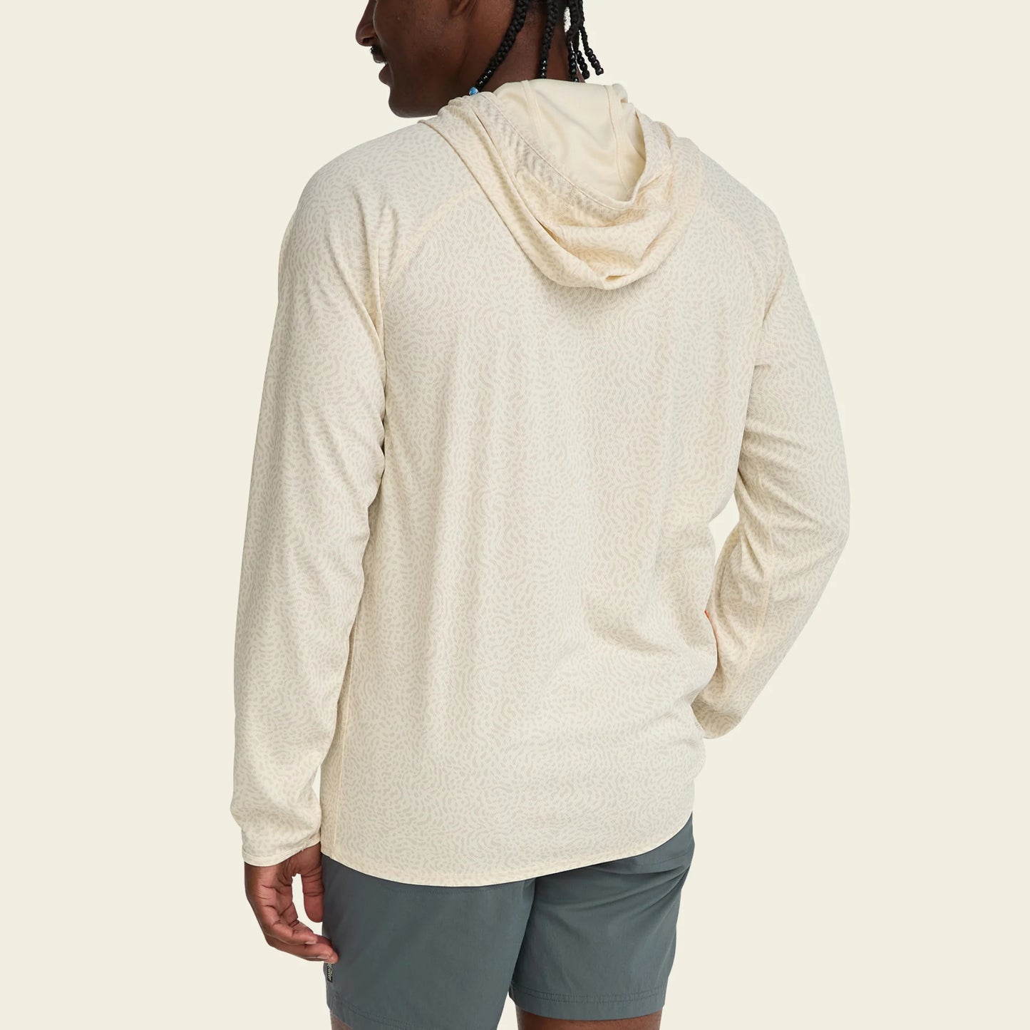 Howler Bros Loggerhead Hoodie - Pond Patterns : Bone