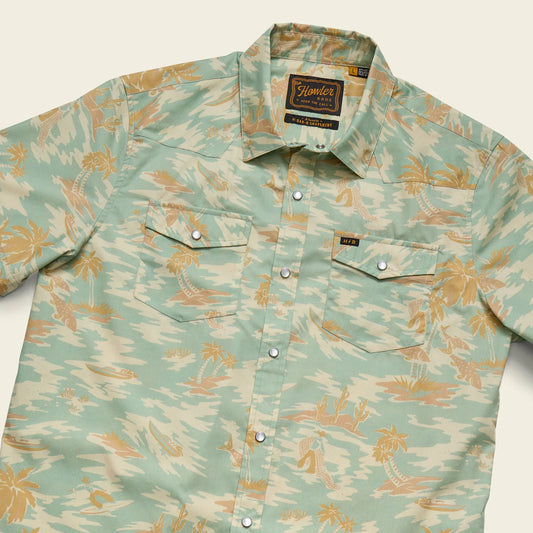 Howler Bros H Bar B Snapshirt - Dreamland : Seafoam