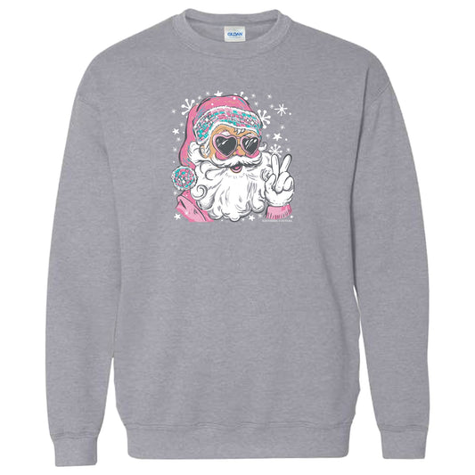 Southern Couture Disco Santa Sweatshirt