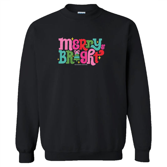 Southern Couture Merry and Bright Sweatshirt