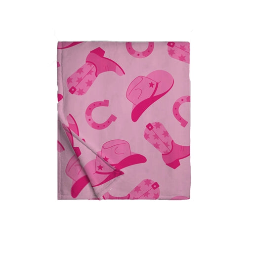 Super Soft Cool Cowgirl Blanket