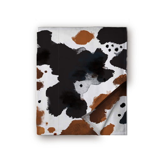 Super Soft Cow Print Blanket