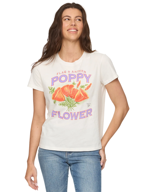 Flag & Anthem POPPIES TEE