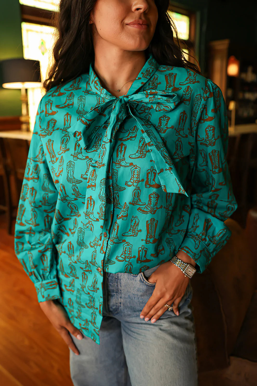 Sadie Top- Boots