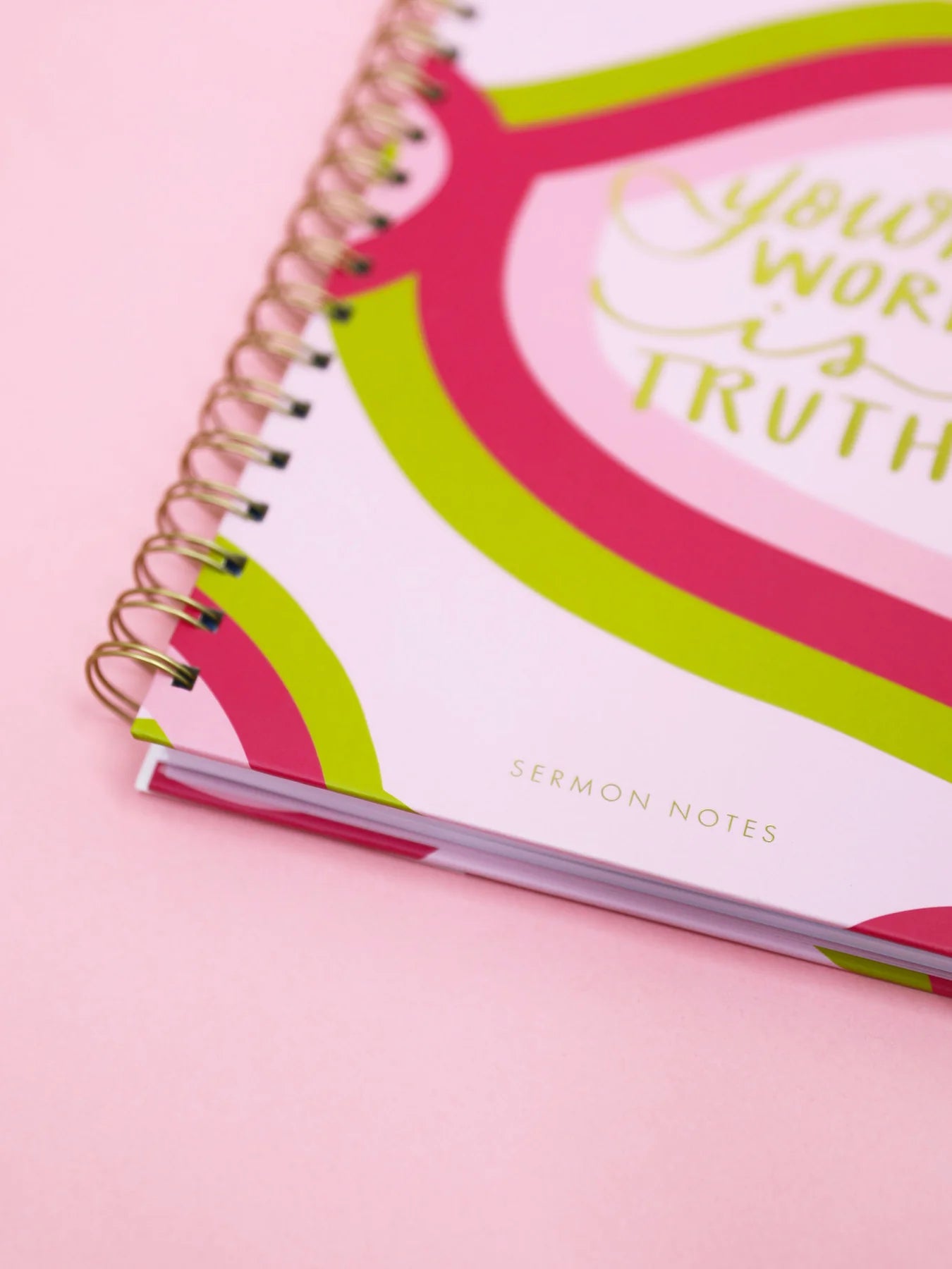 Sermon Notes Journal | Your Word is Truth