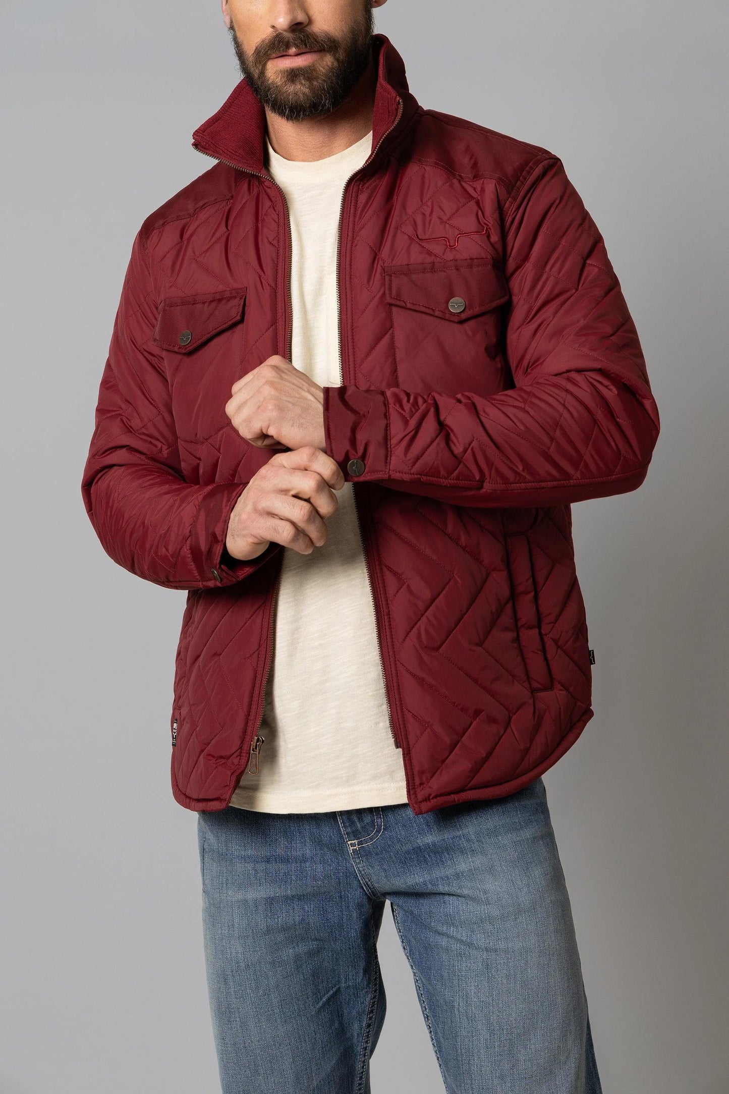 Kimes Ranch Burgundy Skink Jacket