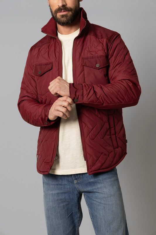 Kimes Ranch Burgundy Skink Jacket