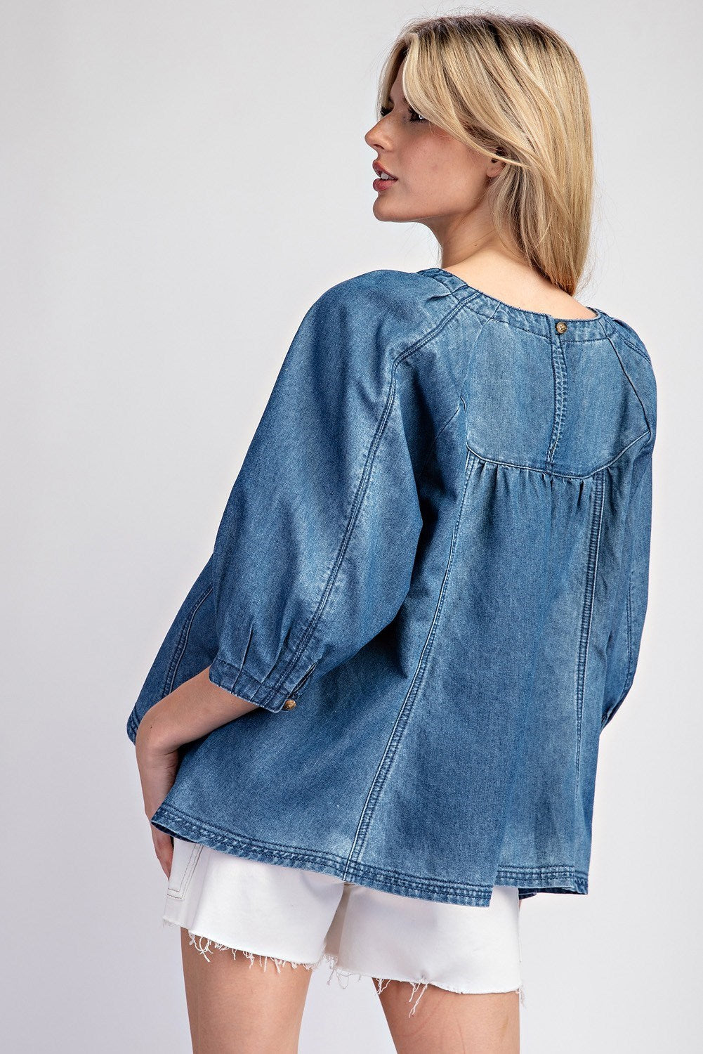 Betty Denim Top