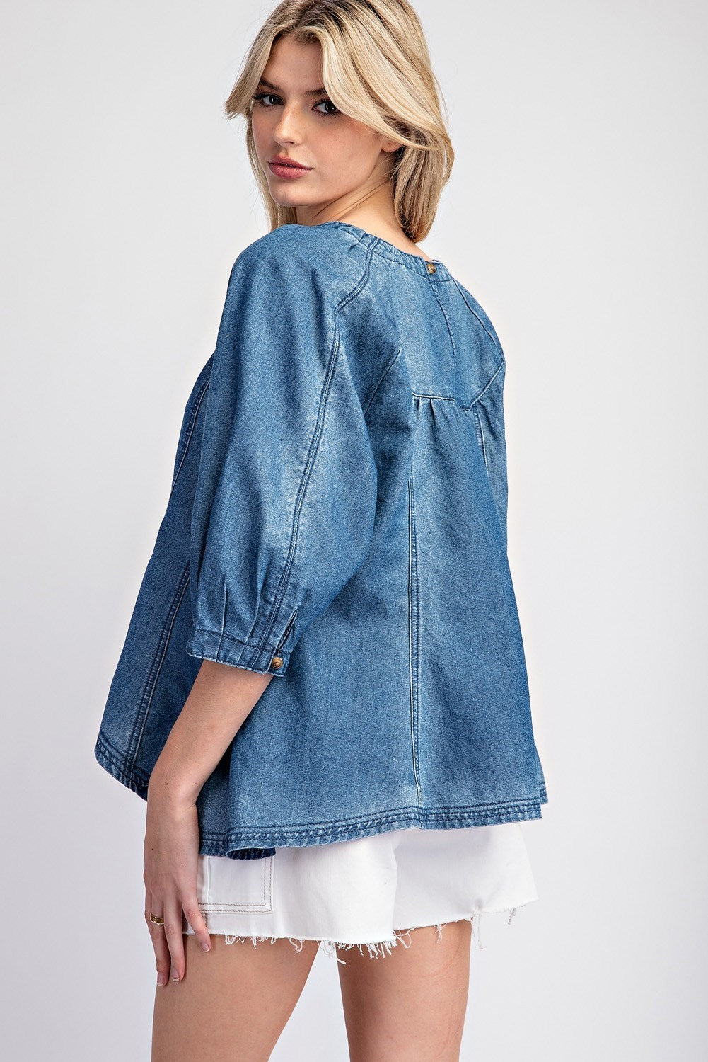 Betty Denim Top