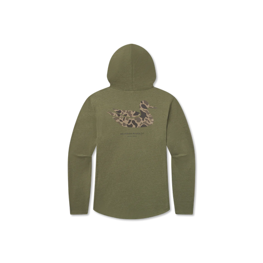 Southern Marsh Classic Hoodie Tee - Duck Originals - Camo