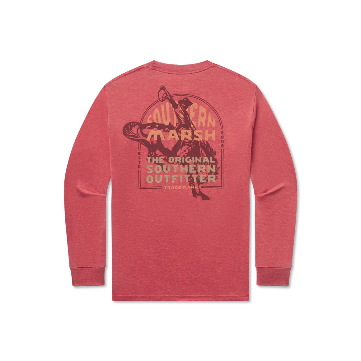 Southern Marsh Seawash Tee - Rodeo Rider - Long Sleeve