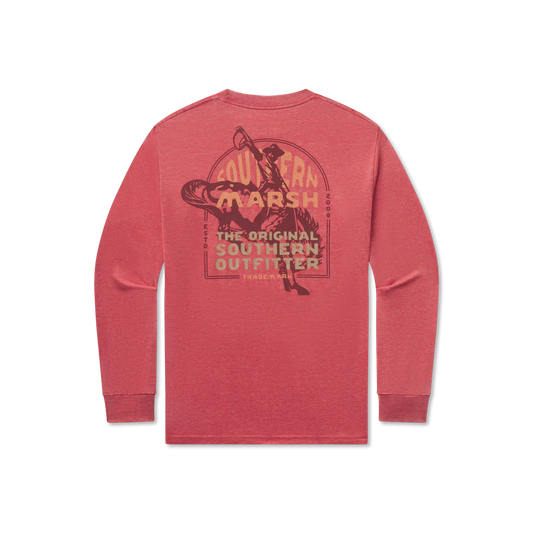 Southern Marsh Seawash Tee - Rodeo Rider - Long Sleeve