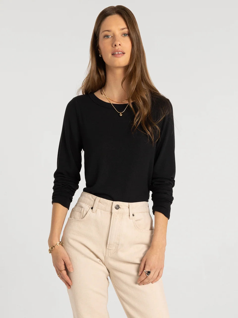 STACY TOP - Black