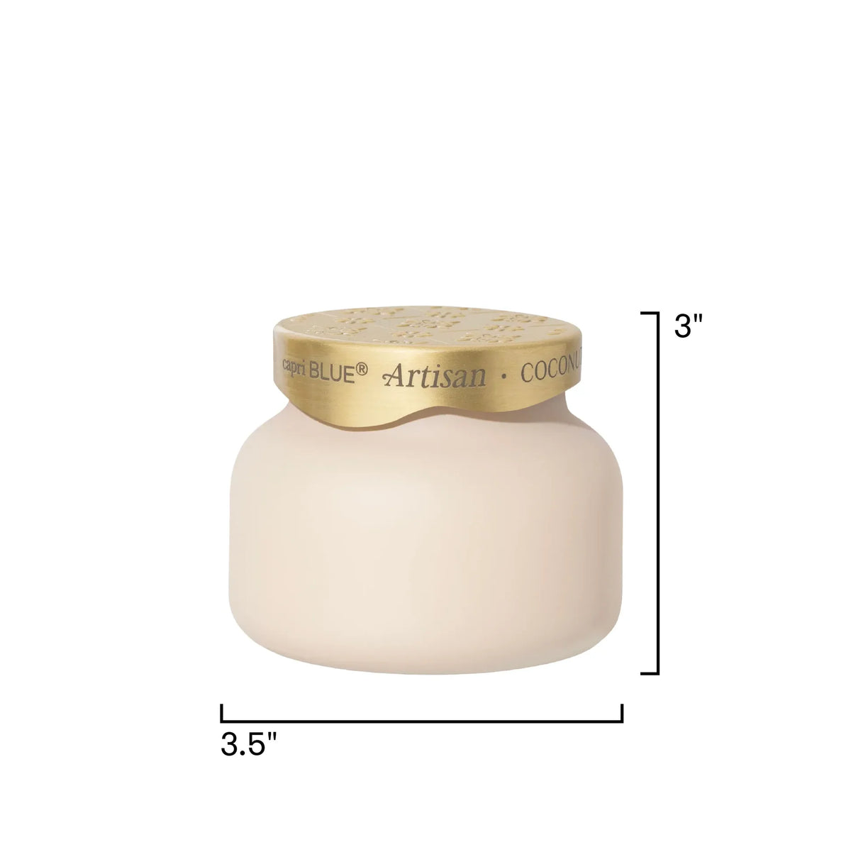Capri Blue - Coconut Santal Terrazza Velluto Signature Candle (8oz or 19oz)