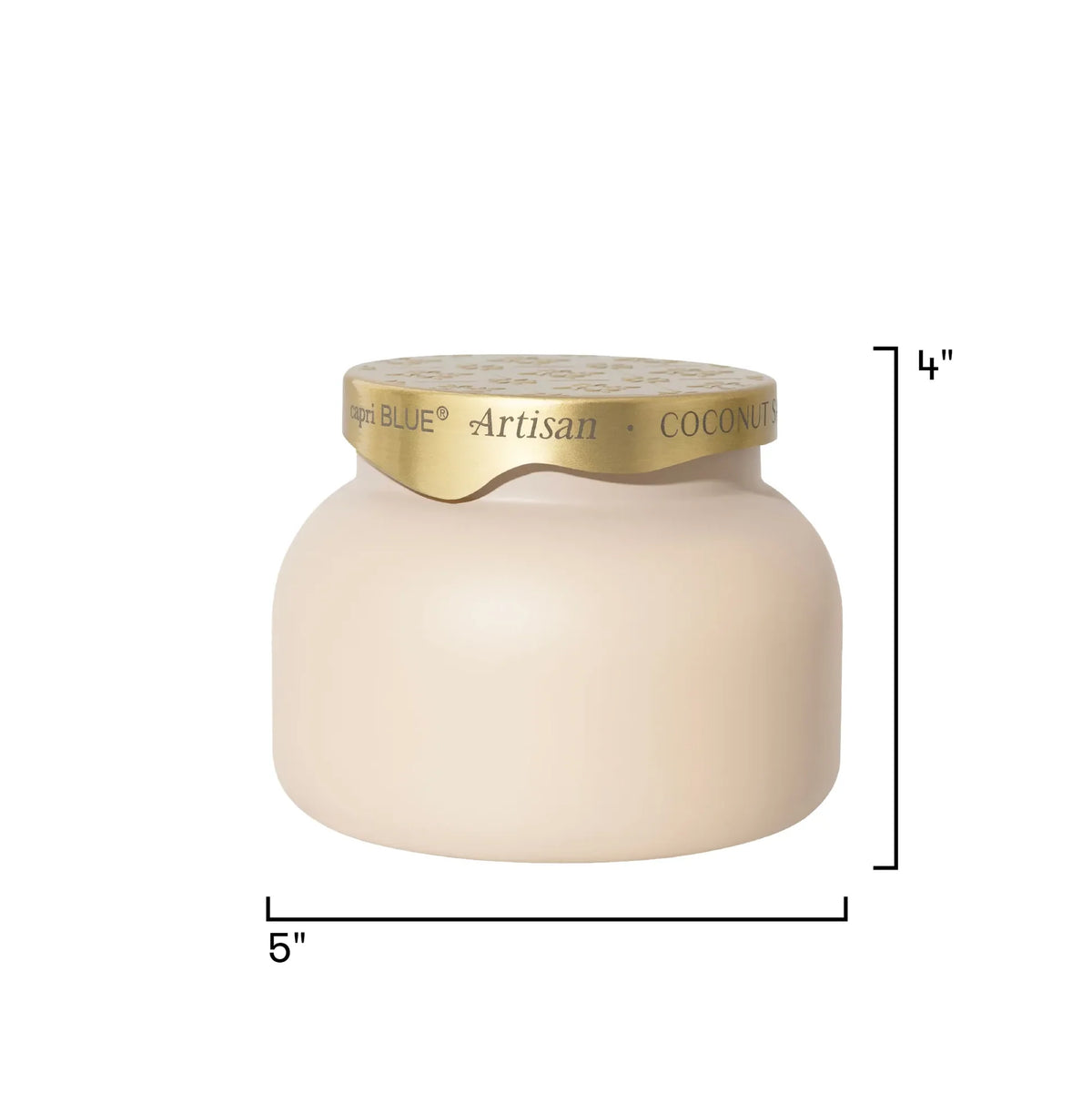 Capri Blue - Coconut Santal Terrazza Velluto Signature Candle (8oz or 19oz)