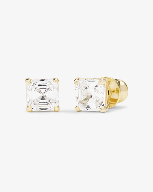 Melinda Maria The Queens Gold or Silver Studs (6mm or 8mm)