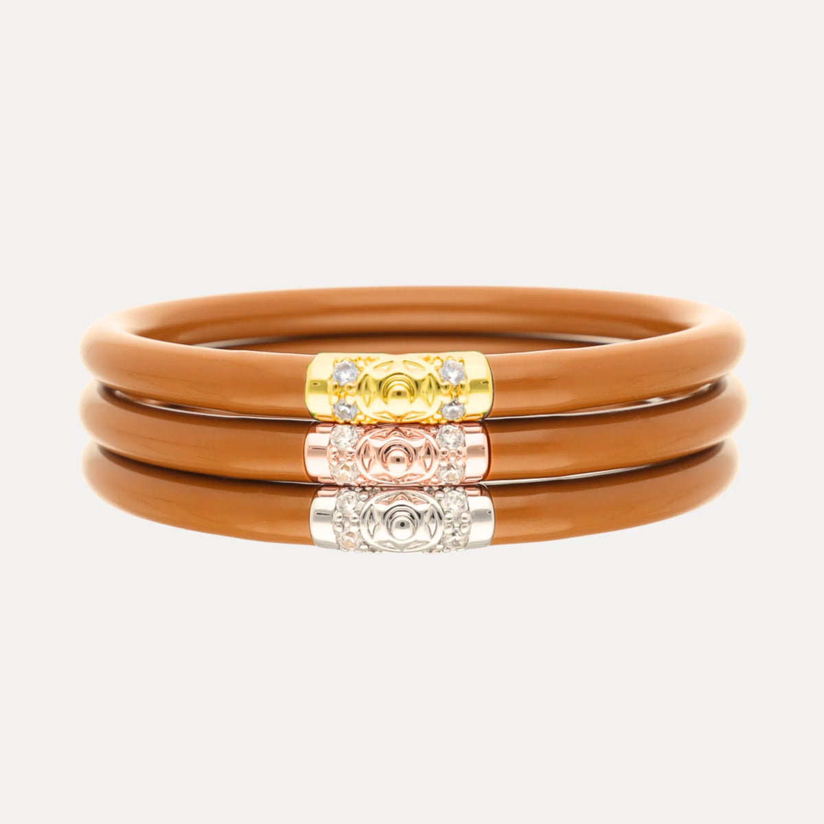 THREE KINGS ALL WEATHER BANGLES® (AWB®) - CARAMEL