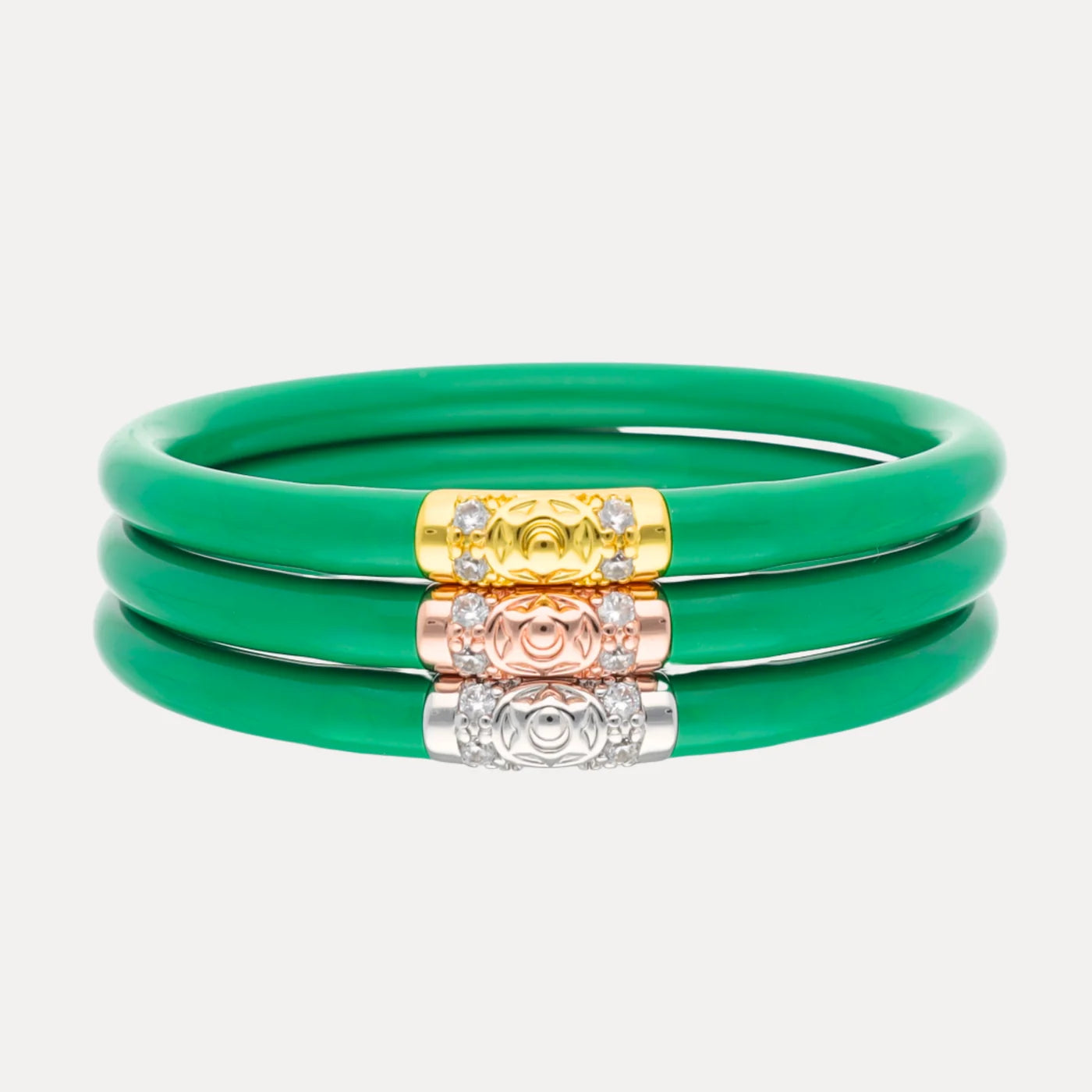 BuDhaGirl Three Kings All Weather Bangles® (AWB®) - Kelly