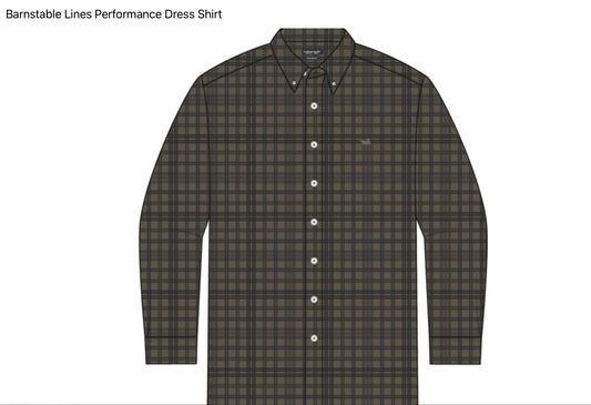Southern Marsh Barnstable Lines Performance Dress Shirt
