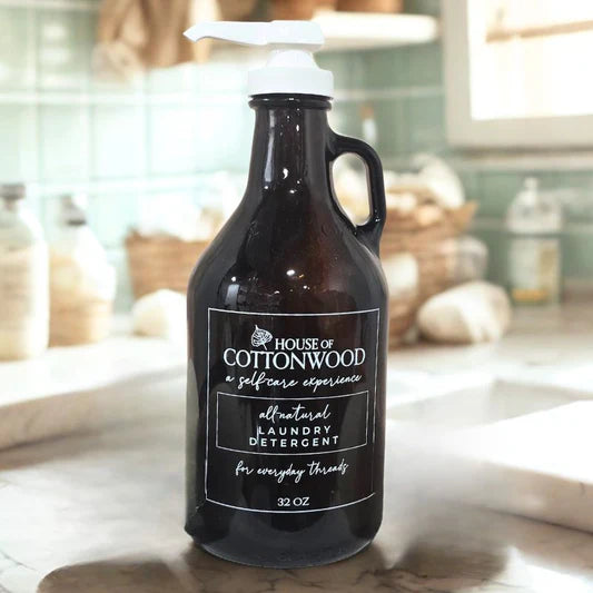 House of Cottonwood AMBER LAUNDRY SOAP PUMP