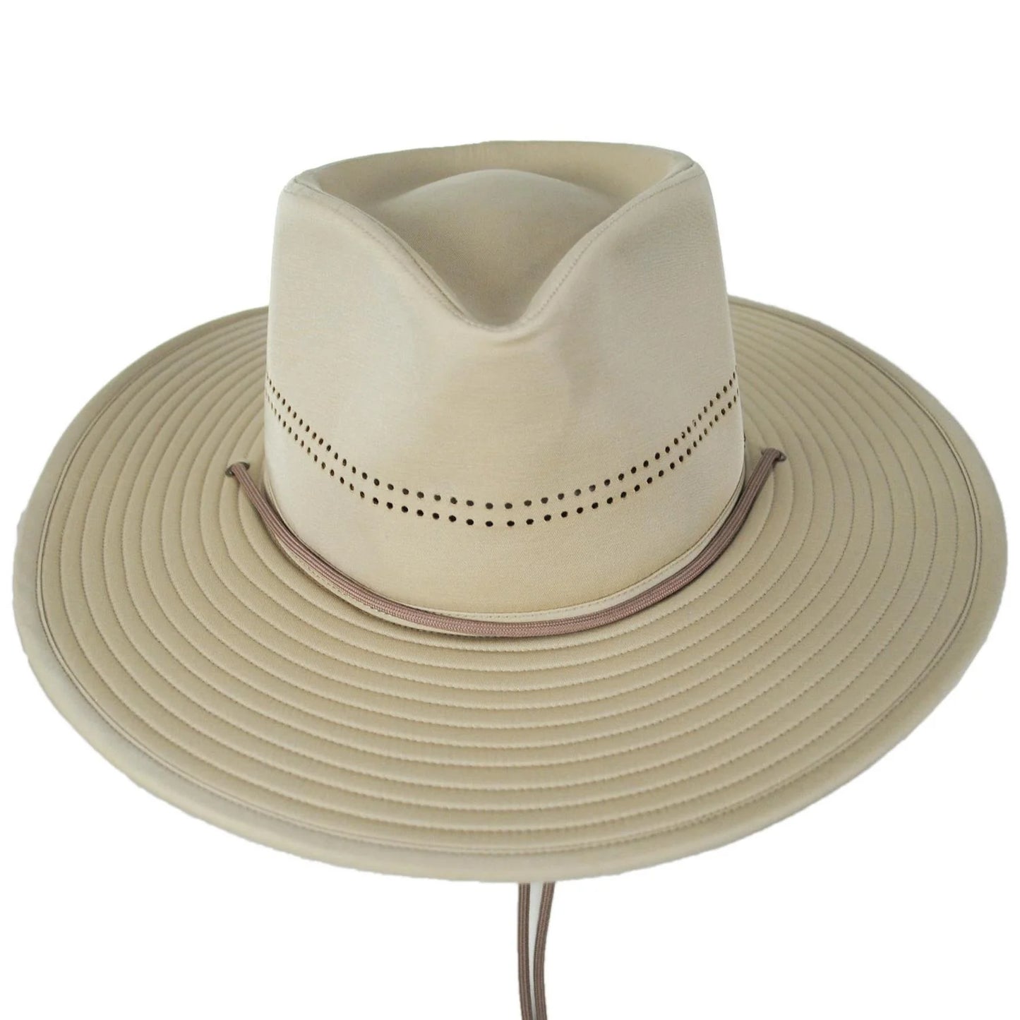 Brixton Beck Cotton Journey Outback Hat-Sand